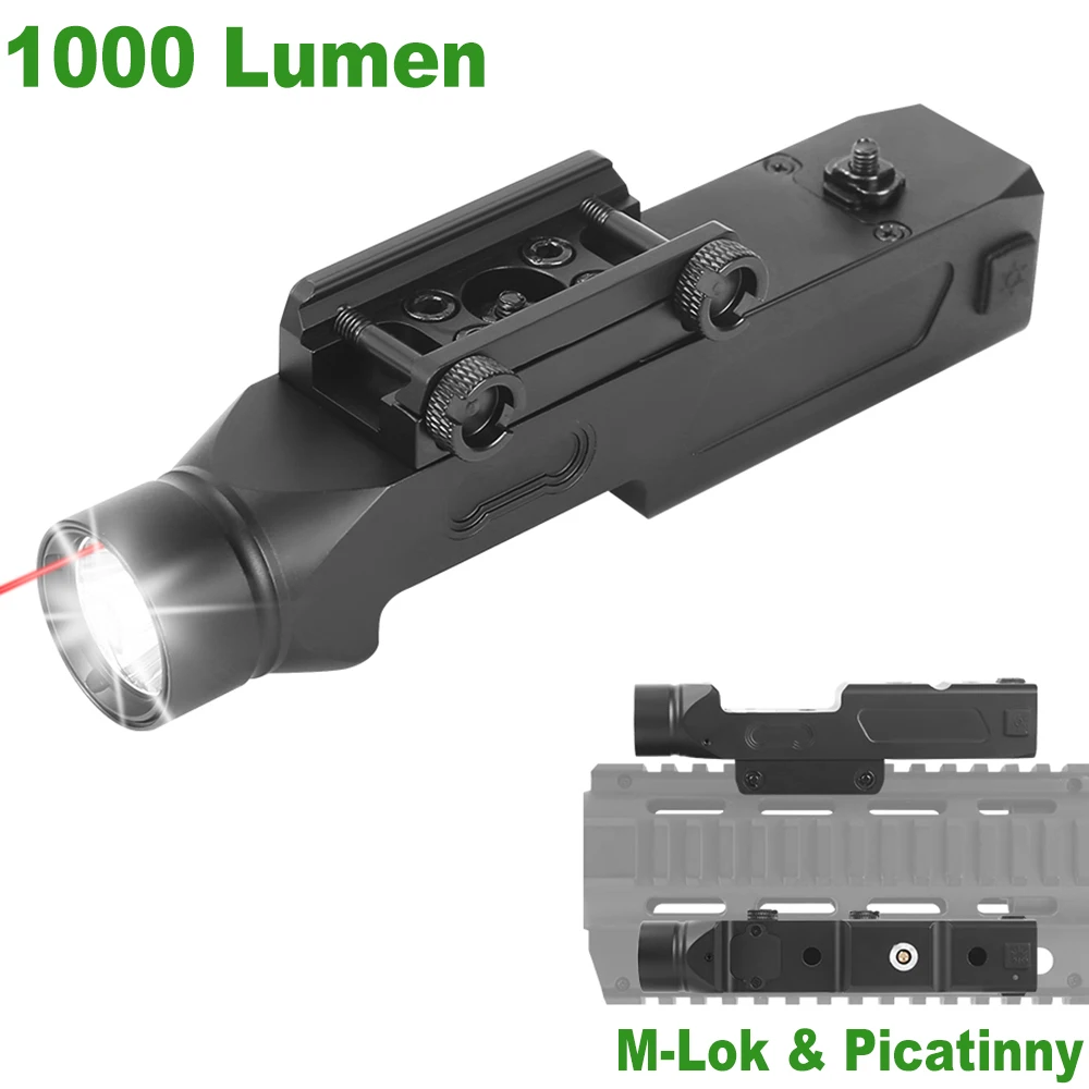 Тактический фонарик для ружья, 1000 люмен, M-Lok + 20 мм, Пикатинни, рельсовое крепление, лазерная Магнитная подзарядка
Тактический фонарик для ружья, 1000 люмен, M-Lok + 20 мм, Пикатинни, рельсовое крепление, лазерная Магнитная подзарядка