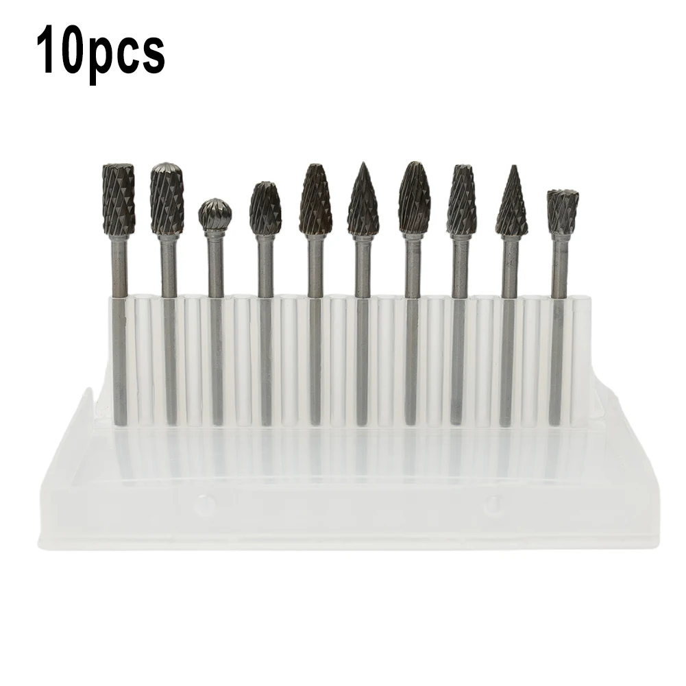 Grinding Head Drill Bits Electric Air Tool 1/4 Inch Head 1/8 Inch Handle Double Cut Head Tungsten Steel Solid Carbide
Grinding Head Drill Bits Electric Air Tool 1/4 Inch Head 1/8 Inch Handle Double Cut Head Tungsten Steel Solid Carbide