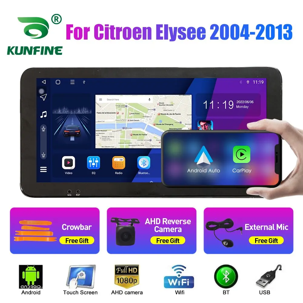 Автомобильный радиоприемник 10,33 дюйма для Citroen Elysee 2004-07 2Din Android Восьмиядерный автомобильный стерео DVD GPS-навигатор плеер QLED экран Carplay
Автомобильный радиоприемник 10,33 дюйма для Citroen Elysee 2004-07 2Din Android Восьмиядерный автомобильный стерео DVD GPS-навигатор плеер QLED экран Carplay