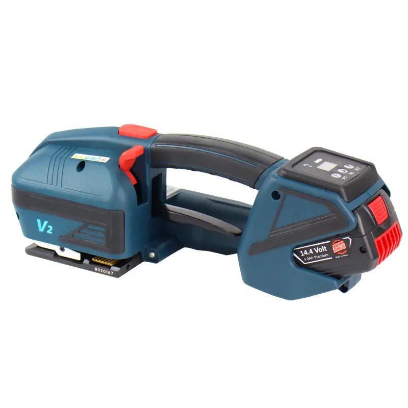 Portable electric baler fully automatic buckle-free hot-melt rechargeable plastic-steel belt PP belt baler
Portable electric baler fully automatic buckle-free hot-melt rechargeable plastic-steel belt PP belt baler