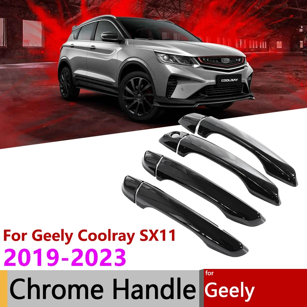 Накладка на дверную ручку для Geely Coolray Binyue SX11 2019 2020 2021 2022 2023, хромированная декоративная накладка из углеродного волокна для автомобиля, внешние наклейки
Накладка на дверную ручку для Geely Coolray Binyue SX11 2019 2020 2021 2022 2023, хромированная декоративная накладка из углеродного волокна для автомобиля, внешние наклейки