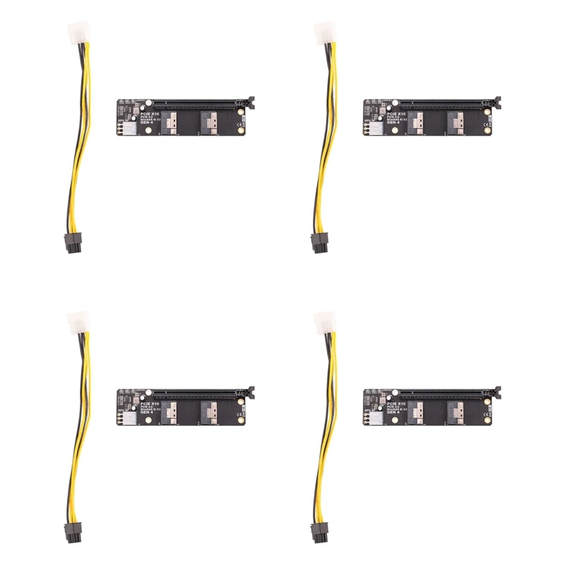 4x Gen4 2 порта Slimsas 8I X2 до PCIE 4,0 X16 слот-плата адаптера для сетевой карты видеокарты Захват карты
4x Gen4 2 порта Slimsas 8I X2 до PCIE 4,0 X16 слот-плата адаптера для сетевой карты видеокарты Захват карты