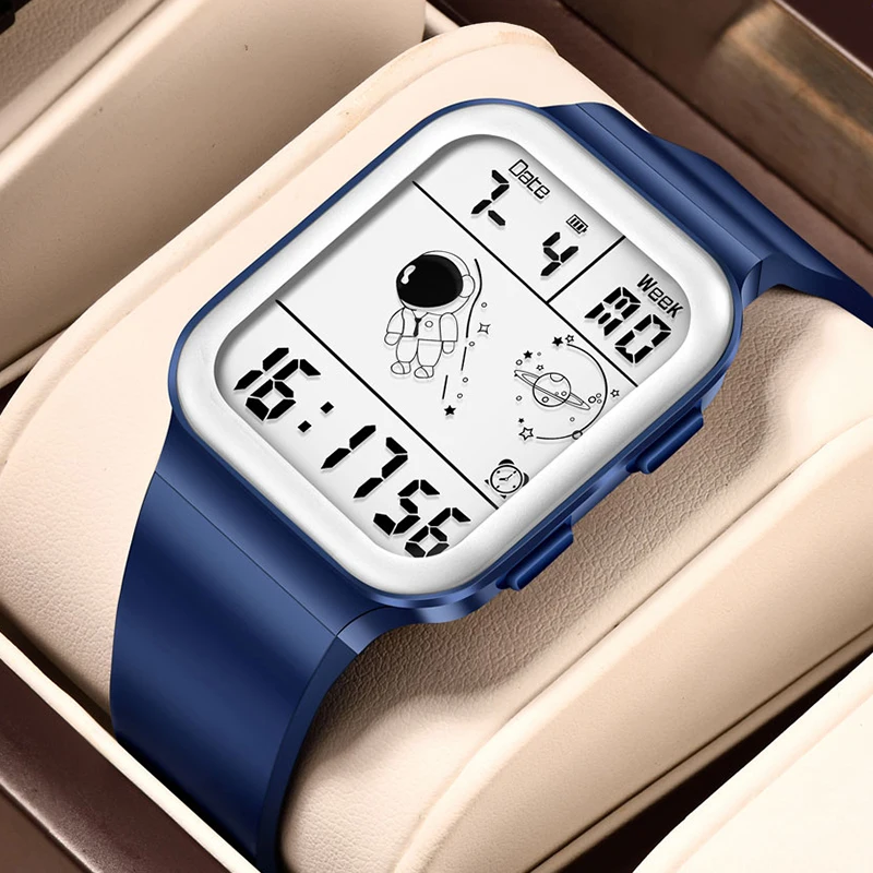 LIGE Fashion Watch Astronaut Electronic LED Digital Watch For Men Alarm Sport Silicone Waterproof Luminous Multifunctional Clock
LIGE Fashion Watch Astronaut Electronic LED Digital Watch For Men Alarm Sport Silicone Waterproof Luminous Multifunctional Clock