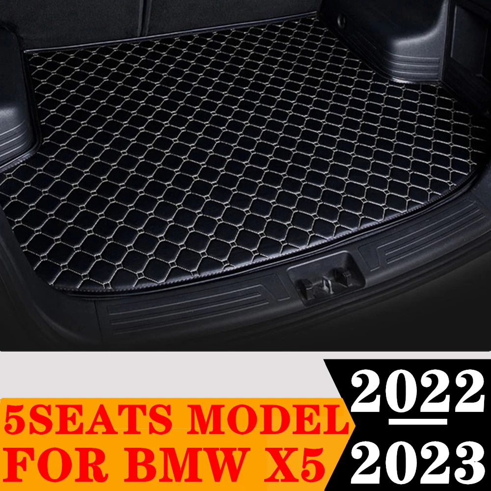 

Коврик для багажника автомобиля для BMW X5, 5 мест, 2022, 2023, задний поднос для груза, багажник, защитный коврик для багажа, ковер, аксессуары для внутренних деталей