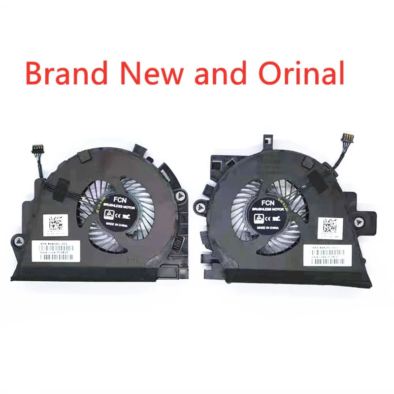 New Original CPU GPU Laptop Cooling Fan For HP ZBOOK 15 G3a pair of cooling 848251/848252-001
New Original CPU GPU Laptop Cooling Fan For HP ZBOOK 15 G3a pair of cooling 848251/848252-001