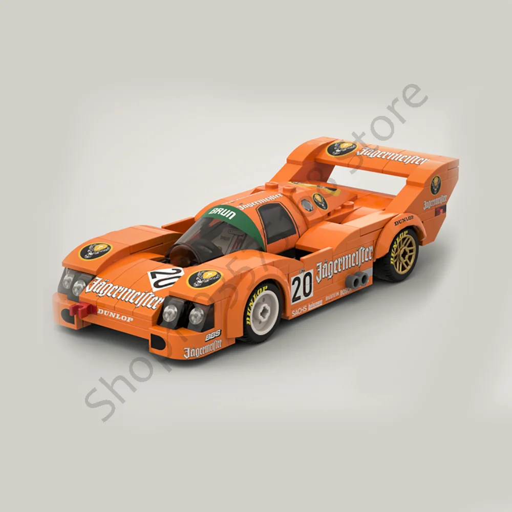 

Speed Champion Supercar Championship MOC with Stickers Racing Building Blocks, Educational Toy Brick for Children,Birthday Gifts