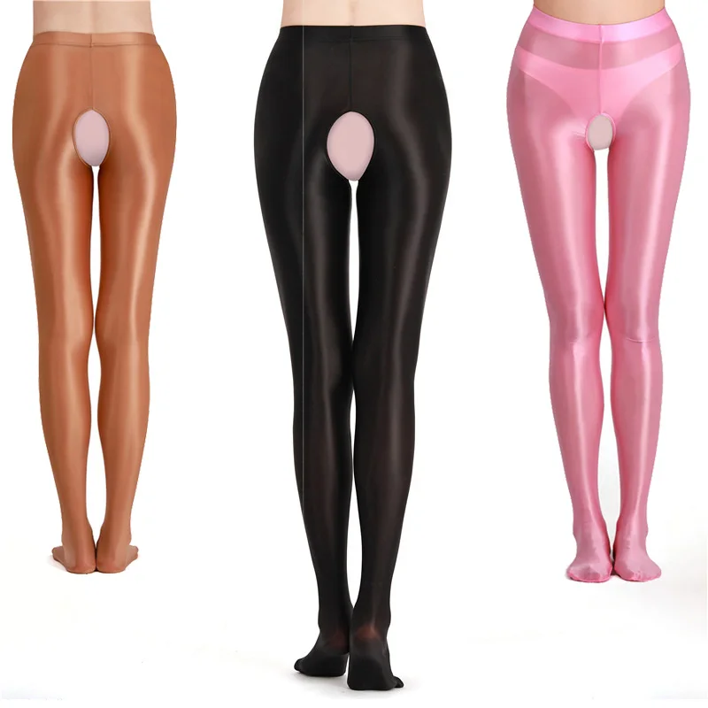Women Sexy Open Crotch Pantyhose Glossy Wetlook High Waist Exotic Tights Oily Shiny Smooth Hiny Leggings Pants 8 Colors
Women Sexy Open Crotch Pantyhose Glossy Wetlook High Waist Exotic Tights Oily Shiny Smooth Hiny Leggings Pants 8 Colors