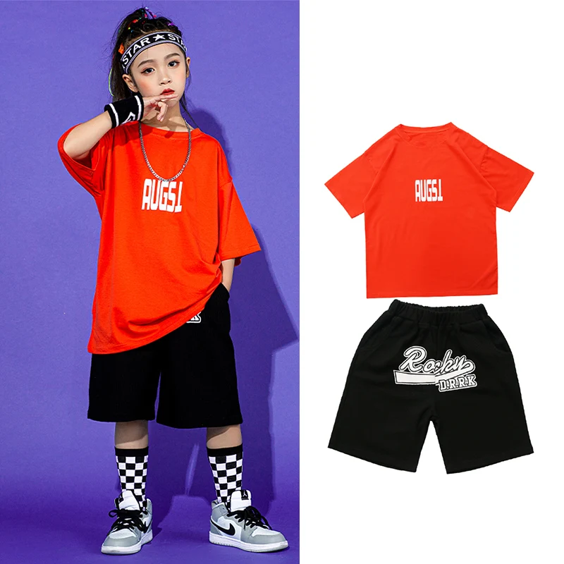Fashion Children Jazz Dance Costumes Summer Hip Hop Dancing Clothes Outfit Loose Tops Shorts Street Dance Practice Wear YS3680
Fashion Children Jazz Dance Costumes Summer Hip Hop Dancing Clothes Outfit Loose Tops Shorts Street Dance Practice Wear YS3680