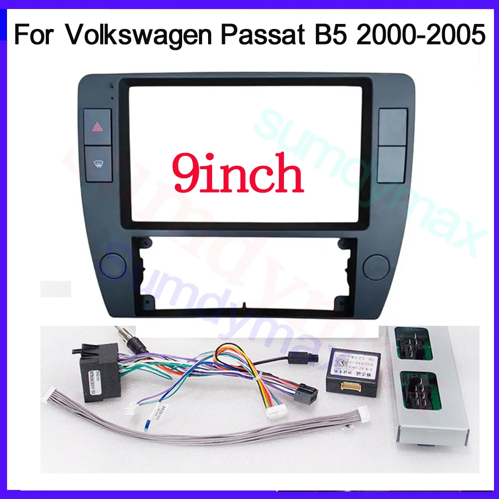 9 дюймов для Volkswagen VW Passat B5 2000-2005 автомобильное радио Android MP5 плеер стерео Корпус рамка 2Din головное устройство Fascia canbus box
9 дюймов для Volkswagen VW Passat B5 2000-2005 автомобильное радио Android MP5 плеер стерео Корпус рамка 2Din головное устройство Fascia canbus box