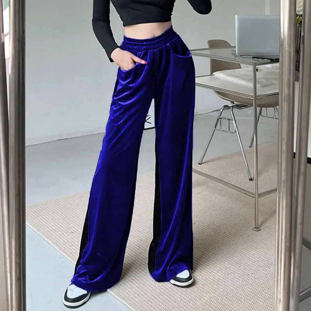 Velvet Pants Full Length Casual Trousers Spring Autumn Velvet Straight Long Pants
Velvet Pants Full Length Casual Trousers Spring Autumn Velvet Straight Long Pants