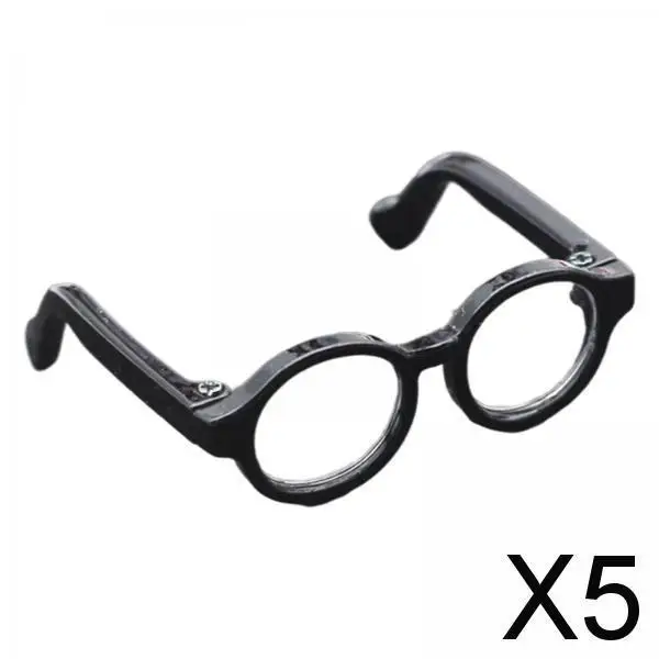 5x Doll Glasses Miniature Sunglasses Birthday Gift Doll Decor Protable Accessory Props 4.5cm Children Toys , Black A
5x Doll Glasses Miniature Sunglasses Birthday Gift Doll Decor Protable Accessory Props 4.5cm Children Toys , Black A