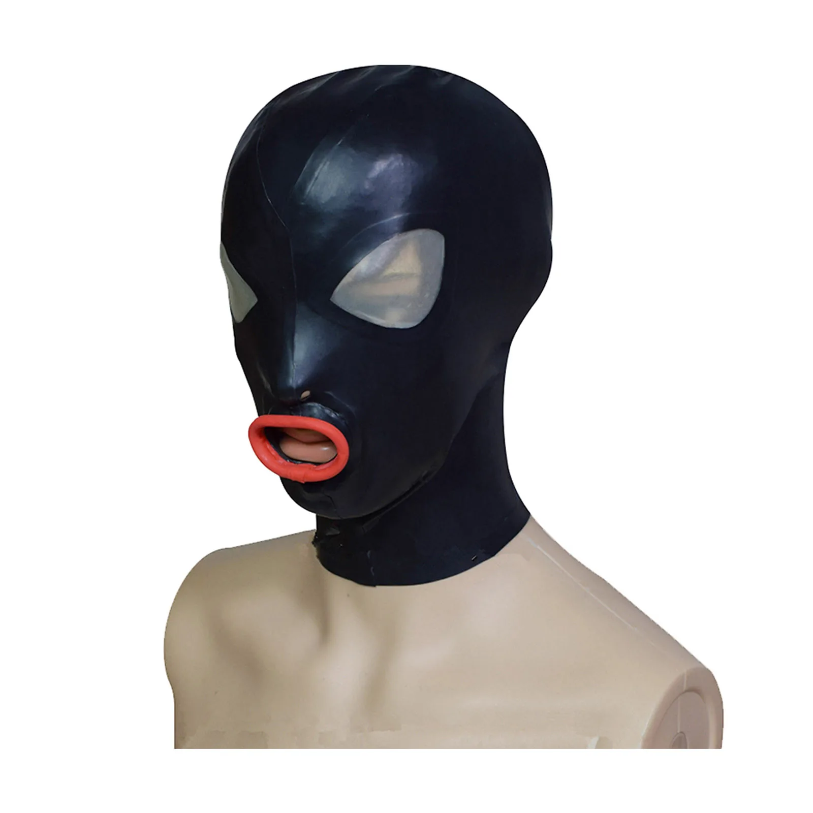 MONNIK Latex Hood Fashion Mask Eyes Transparent and Open Mouth with Rear Zipper Handmade for Clubwear Catsuit Cosplay Party
MONNIK Latex Hood Fashion Mask Eyes Transparent and Open Mouth with Rear Zipper Handmade for Clubwear Catsuit Cosplay Party