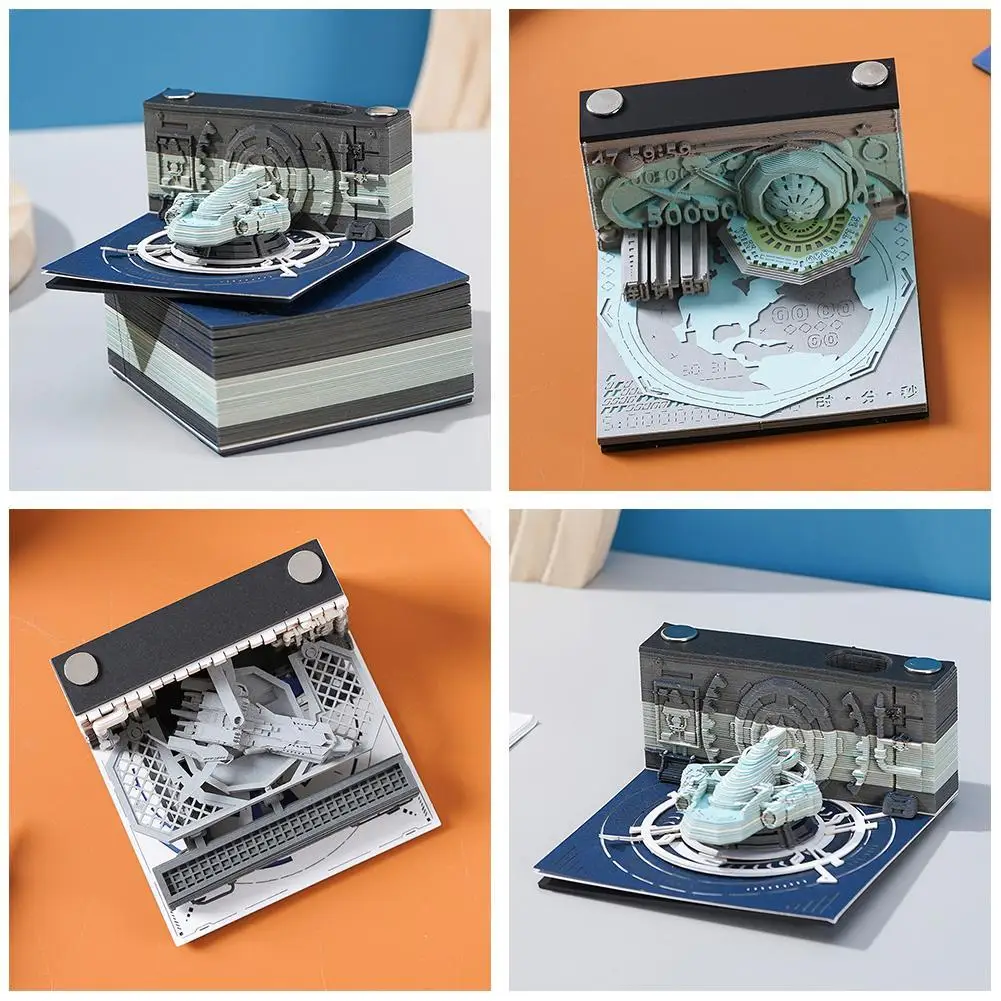 Научная фантастика, бумажная скульптура земли, трехмерное искусство, 3D блокнот для записей, клейкие заметки, офисные и школьные принадлежности
Научная фантастика, бумажная скульптура земли, трехмерное искусство, 3D блокнот для записей, клейкие заметки, офисные и школьные принадлежности