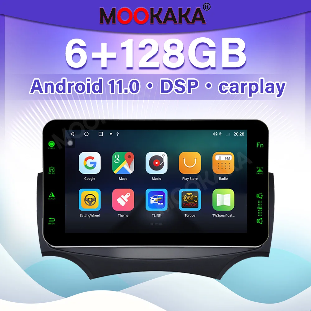 Android 11 6 + 128 Гб Carplay для Ford Ka 2008-2012 4G QLED Автомобильный GPS-навигатор мультимедийный плеер радио-магнитофон автомобильный Головной блок
Android 11 6 + 128 Гб Carplay для Ford Ka 2008-2012 4G QLED Автомобильный GPS-навигатор мультимедийный плеер радио-магнитофон автомобильный Головной блок