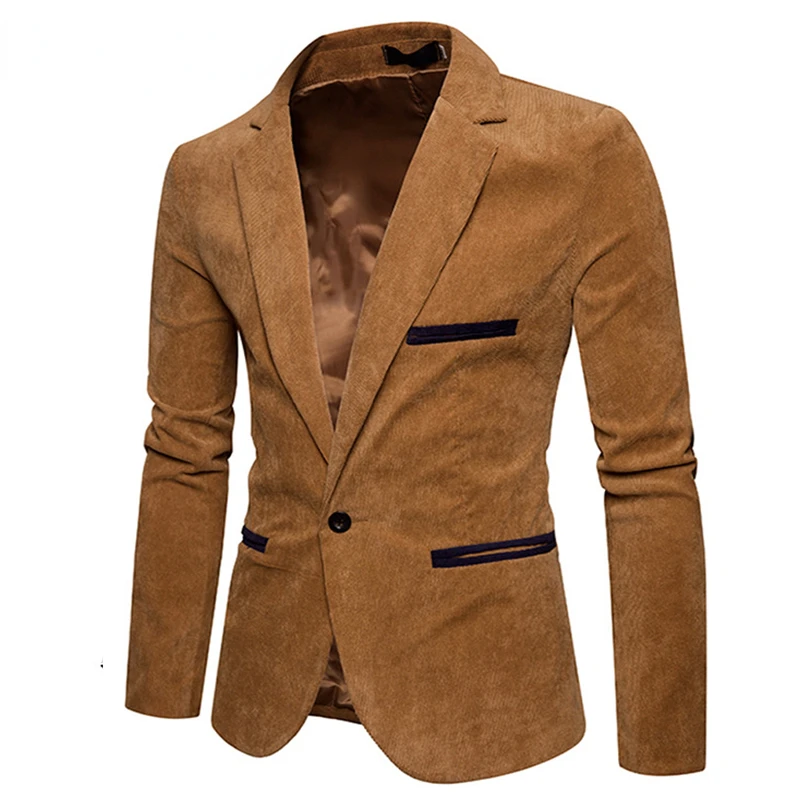 Men Corduroy Suits Jackets Male Smart Casual Dress Suits High Quality Blazers Slim Single-breasted Suits Jackets and Coats 3XL
Men Corduroy Suits Jackets Male Smart Casual Dress Suits High Quality Blazers Slim Single-breasted Suits Jackets and Coats 3XL