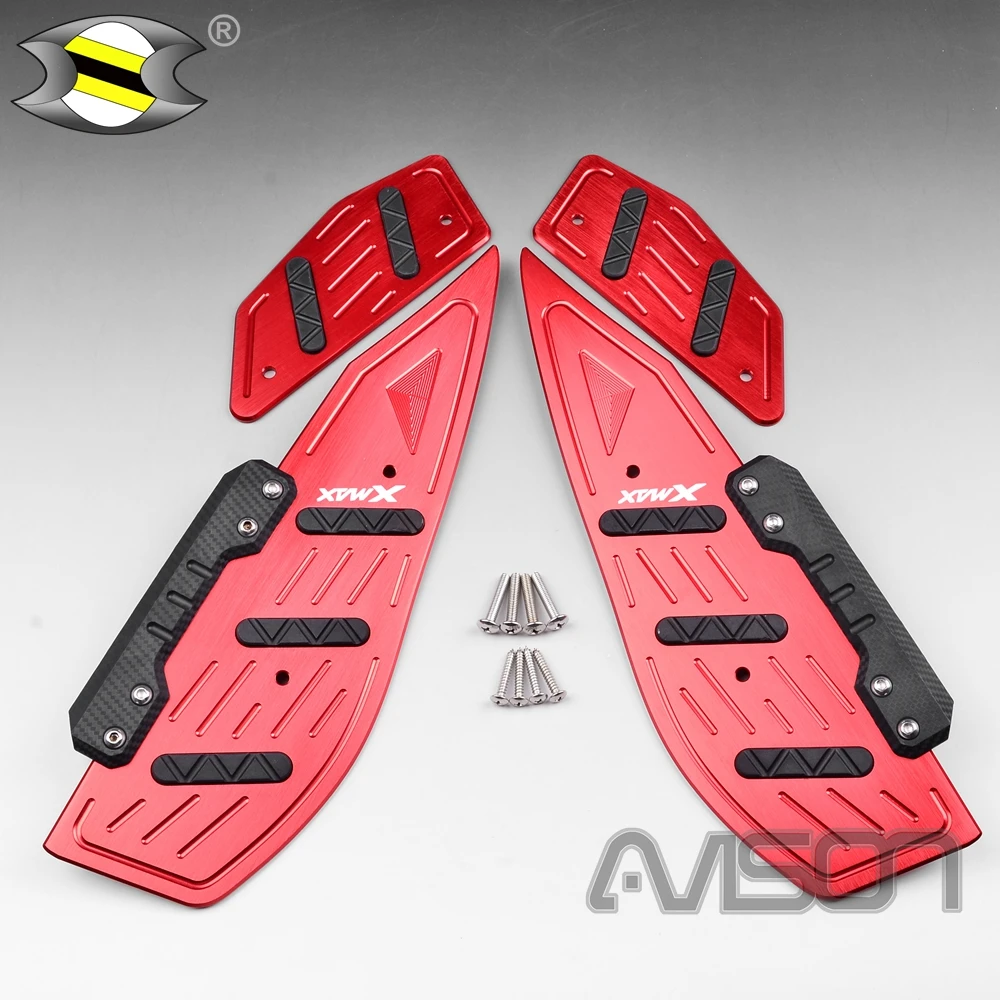 Подножки для XMAX300, подножки для XMAX 125 250 300, нескользящие подножки из алюминиевого сплава 2017-2022, модифицированные подножки для ног
Подножки для XMAX300, подножки для XMAX 125 250 300, нескользящие подножки из алюминиевого сплава 2017-2022, модифицированные подножки для ног
