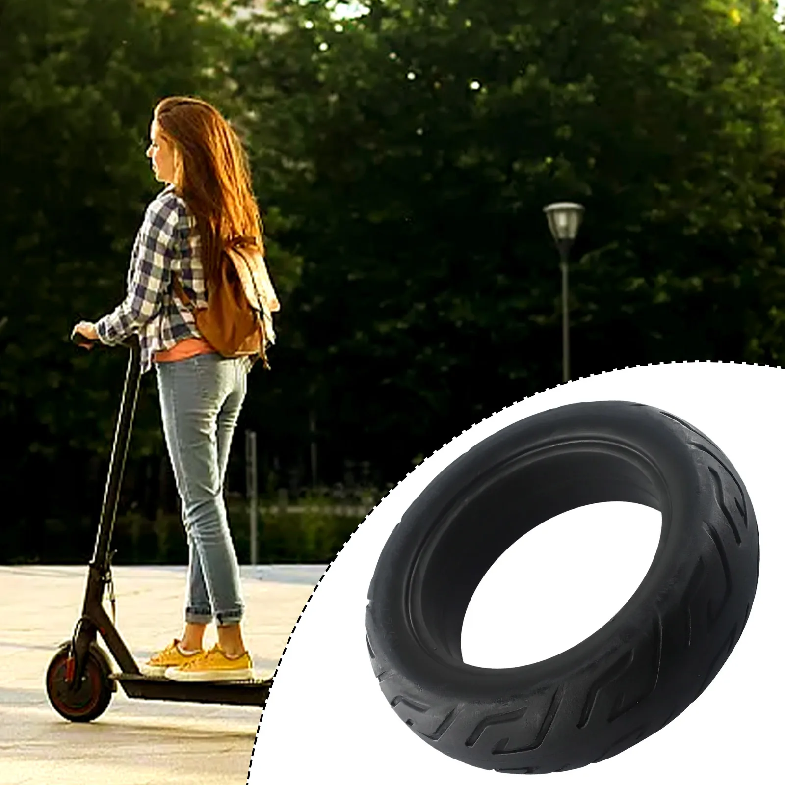 10 Inch 10*2.70-6.5 Solid Tire 70/65-6.5 Universal Tyre Electric Scooter 10x2.70-6.5/255x70(70/65-6.5) Rubber Replacement Parts
10 Inch 10*2.70-6.5 Solid Tire 70/65-6.5 Universal Tyre Electric Scooter 10x2.70-6.5/255x70(70/65-6.5) Rubber Replacement Parts
