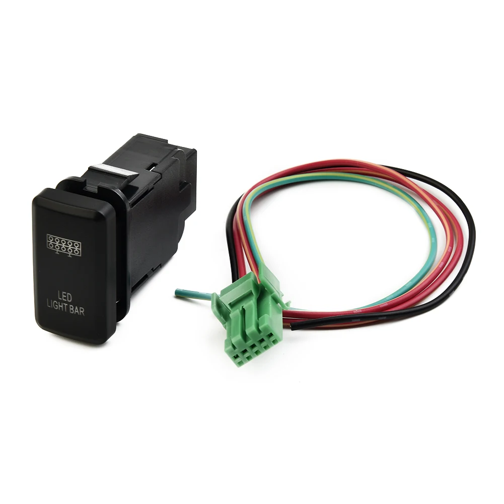 Button Push Switch Accessories Wear-resistance Heavy Duty Part Waterproof Connector For Toyota LED Light 39x21mm
Button Push Switch Accessories Wear-resistance Heavy Duty Part Waterproof Connector For Toyota LED Light 39x21mm
