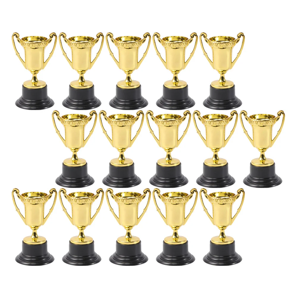 

Trophy Trophies Award Kids Cup Mini Plastic Reward Cups Awards Prize Gold Winner Party Soccer Model Medals Trophys Toy Sports