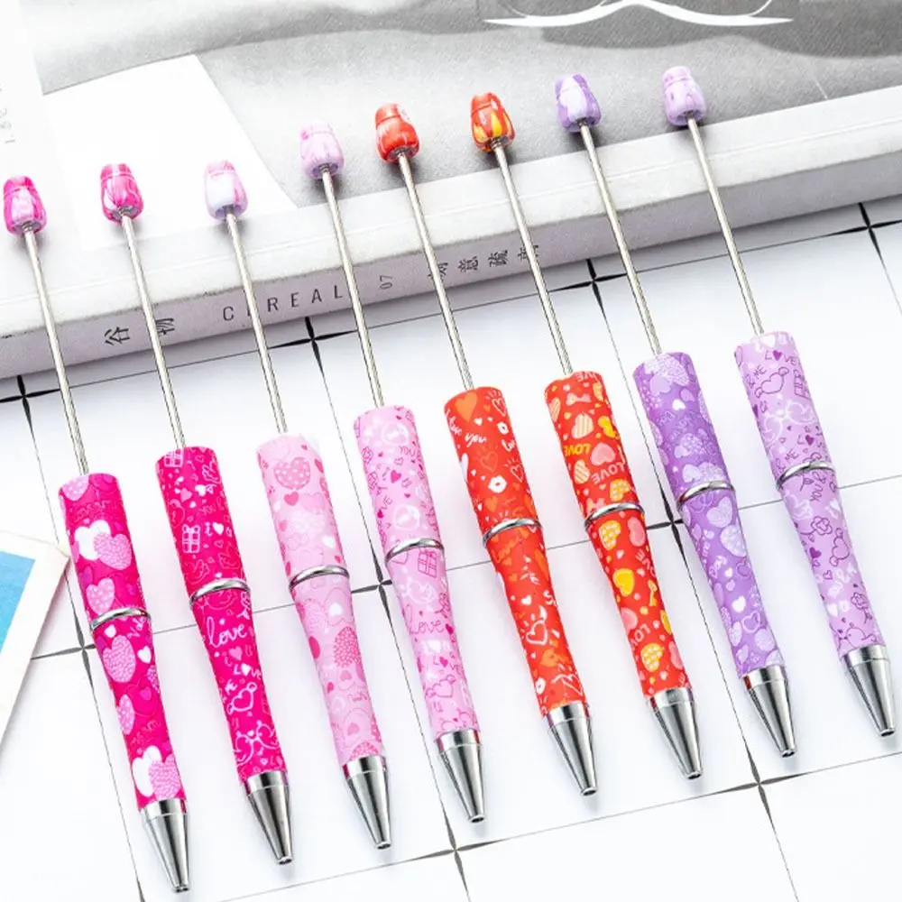 Portable DIY Love Ballpoint Pen Gift Plastic Smooth Writing Beaded Ballpoint Pen Signature Pen
Portable DIY Love Ballpoint Pen Gift Plastic Smooth Writing Beaded Ballpoint Pen Signature Pen
