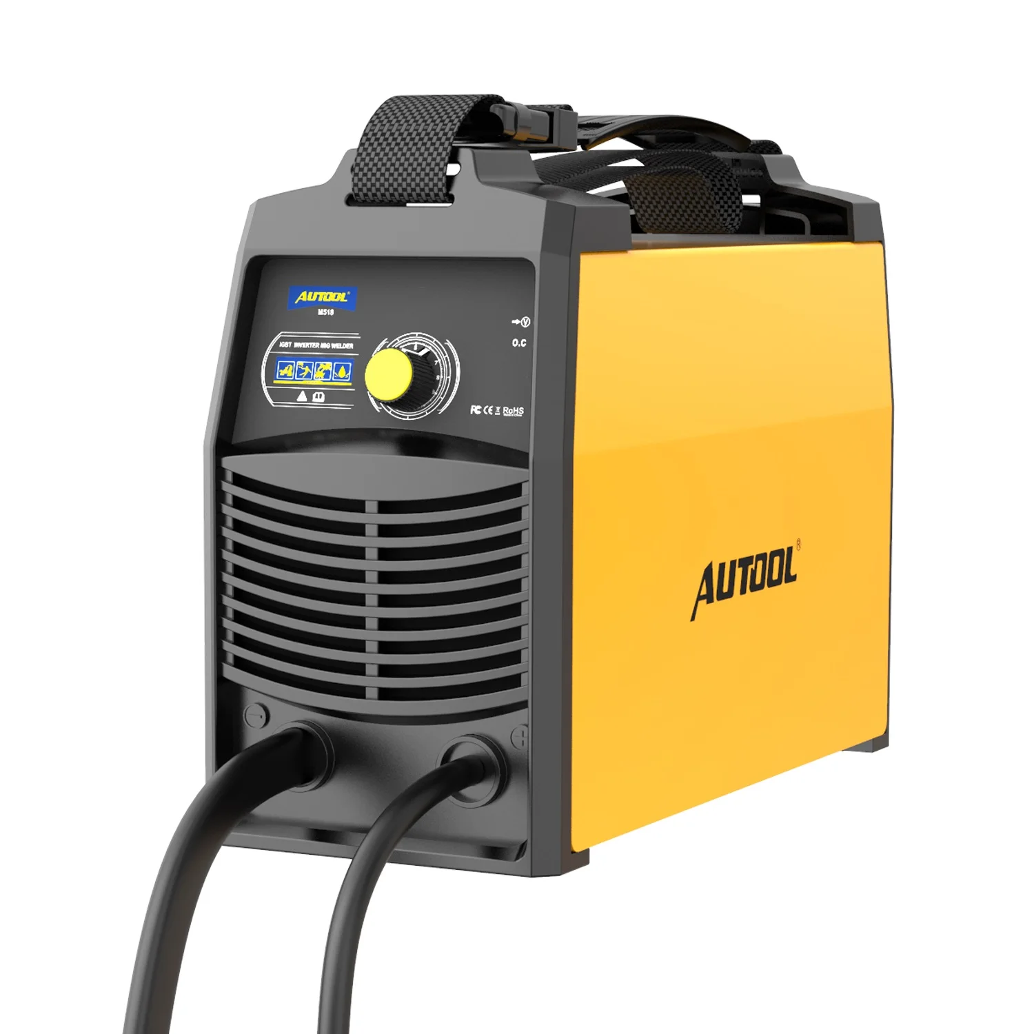 AUTOOL M518 110V No Gas MIG Welder Gasless IGBT Automatic Feed Flux Core Wire Welding Machine Inverter Portable Welder
AUTOOL M518 110V No Gas MIG Welder Gasless IGBT Automatic Feed Flux Core Wire Welding Machine Inverter Portable Welder