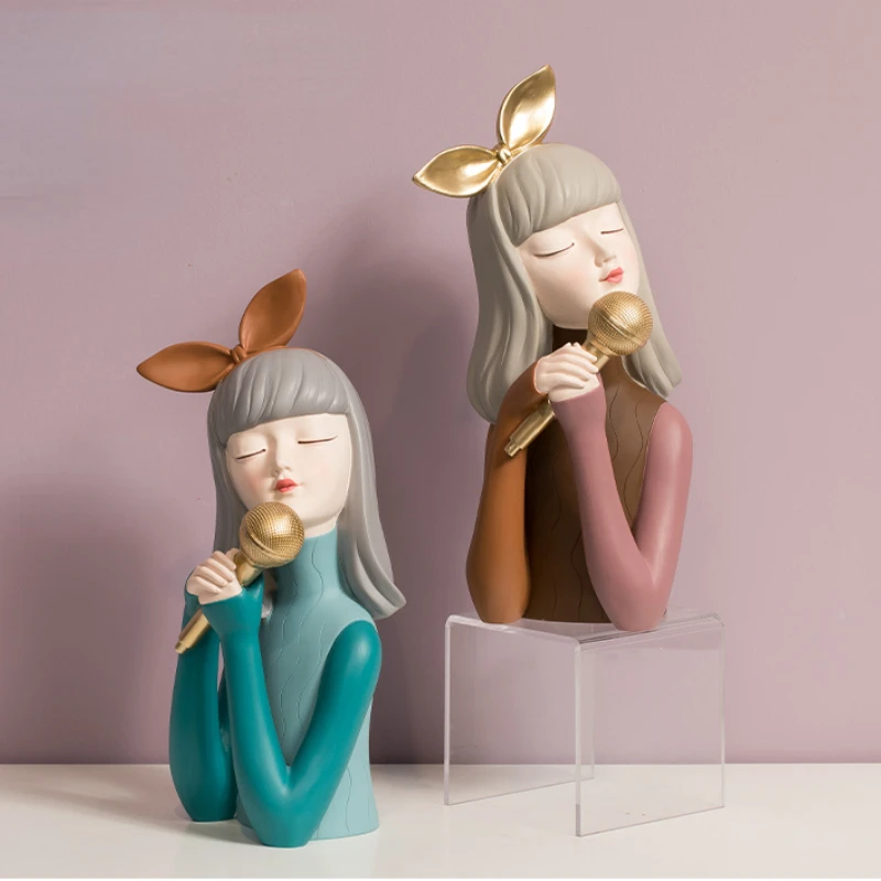 Nordic Singing Bow Girl Resin Desktop OrnamentLiving Room Entrance Study Room Bedroom Decorative Accessories,Home Crafts Statue
Nordic Singing Bow Girl Resin Desktop OrnamentLiving Room Entrance Study Room Bedroom Decorative Accessories,Home Crafts Statue