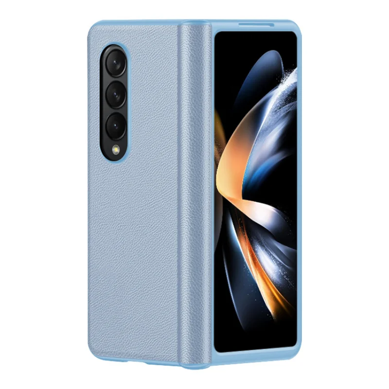 Hinged Protective Phone Case for Samsung Z Fold4 Case Luxury Leather Flip Shockproof Cover for Galaxy Z Fold 4 Case
Hinged Protective Phone Case for Samsung Z Fold4 Case Luxury Leather Flip Shockproof Cover for Galaxy Z Fold 4 Case
