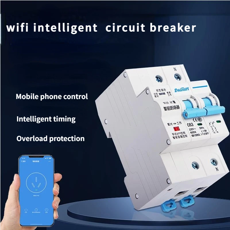 Smart HomeZigBeeMetering circuit breaker household220VWireless remote Remote Control Air opening reclosing circuit breaker
Smart HomeZigBeeMetering circuit breaker household220VWireless remote Remote Control Air opening reclosing circuit breaker