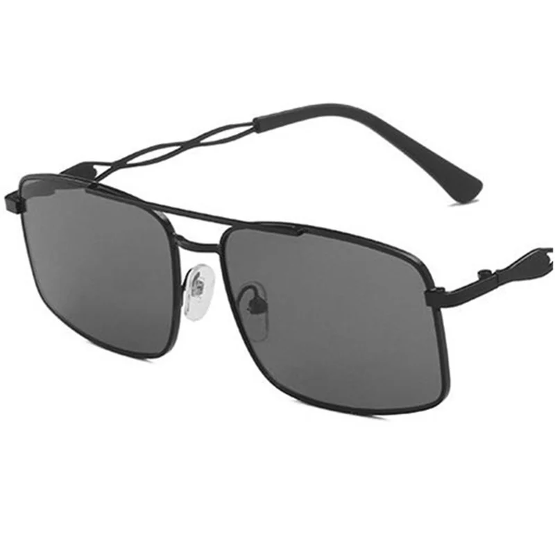 NEW Sunglasses Unisex Rectangle Sun Glasses Double Beam Anti-UV Spectacles Wave Temples Eyeglasses Simplity Ornamental
NEW Sunglasses Unisex Rectangle Sun Glasses Double Beam Anti-UV Spectacles Wave Temples Eyeglasses Simplity Ornamental