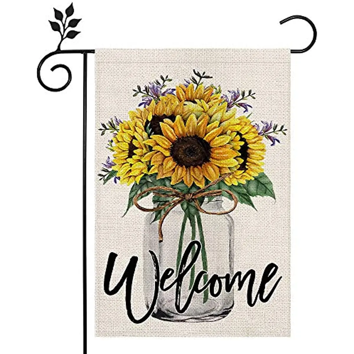 Summer Sunflower Garden Flag Mason Jar Welcome 12x18 Inch Double Sided Vertical Outside Yard Flag Garage Flag
Summer Sunflower Garden Flag Mason Jar Welcome 12x18 Inch Double Sided Vertical Outside Yard Flag Garage Flag