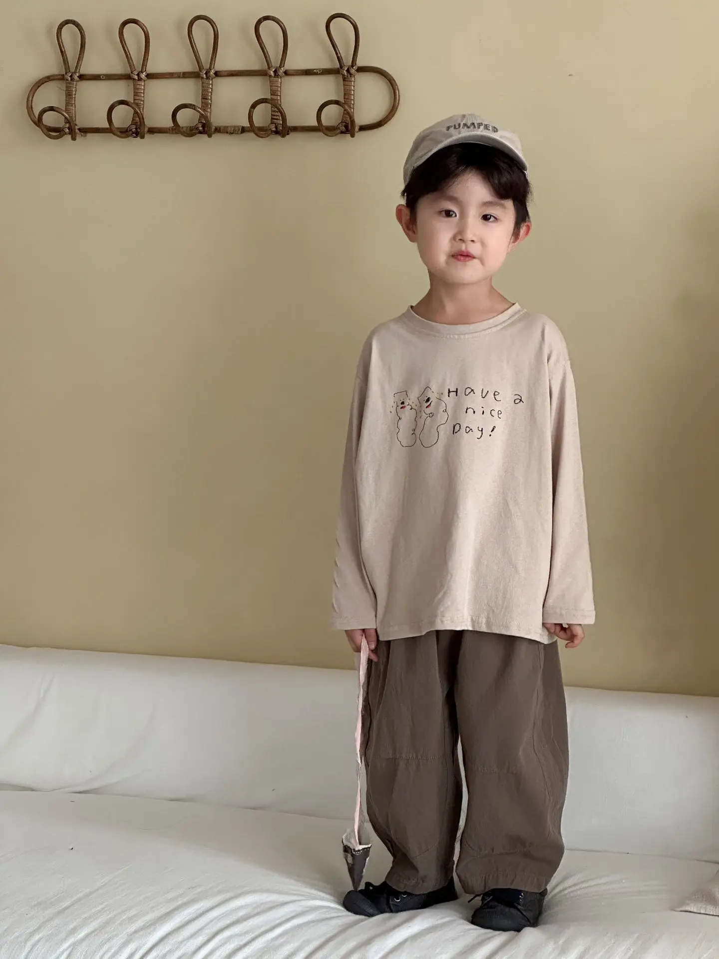 2025 Autumn New Children Long Sleeve T Shirts Cartoon Print Girls Bottoming Shirts Baby Boys Cotton Casual Tops Kids Clothes 23 Sbab323f3df5848659f226894ce3303e95