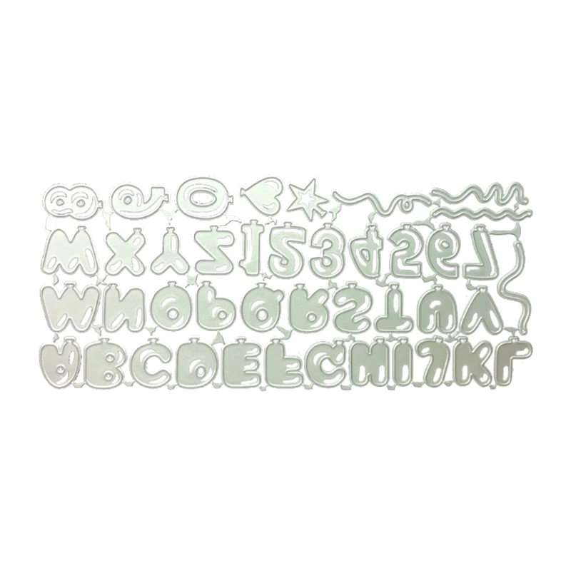 Y1UB Letter Metal Cutting Dies Stencil Embossing Tool DIY Paper Cards Album Decor
Y1UB Letter Metal Cutting Dies Stencil Embossing Tool DIY Paper Cards Album Decor