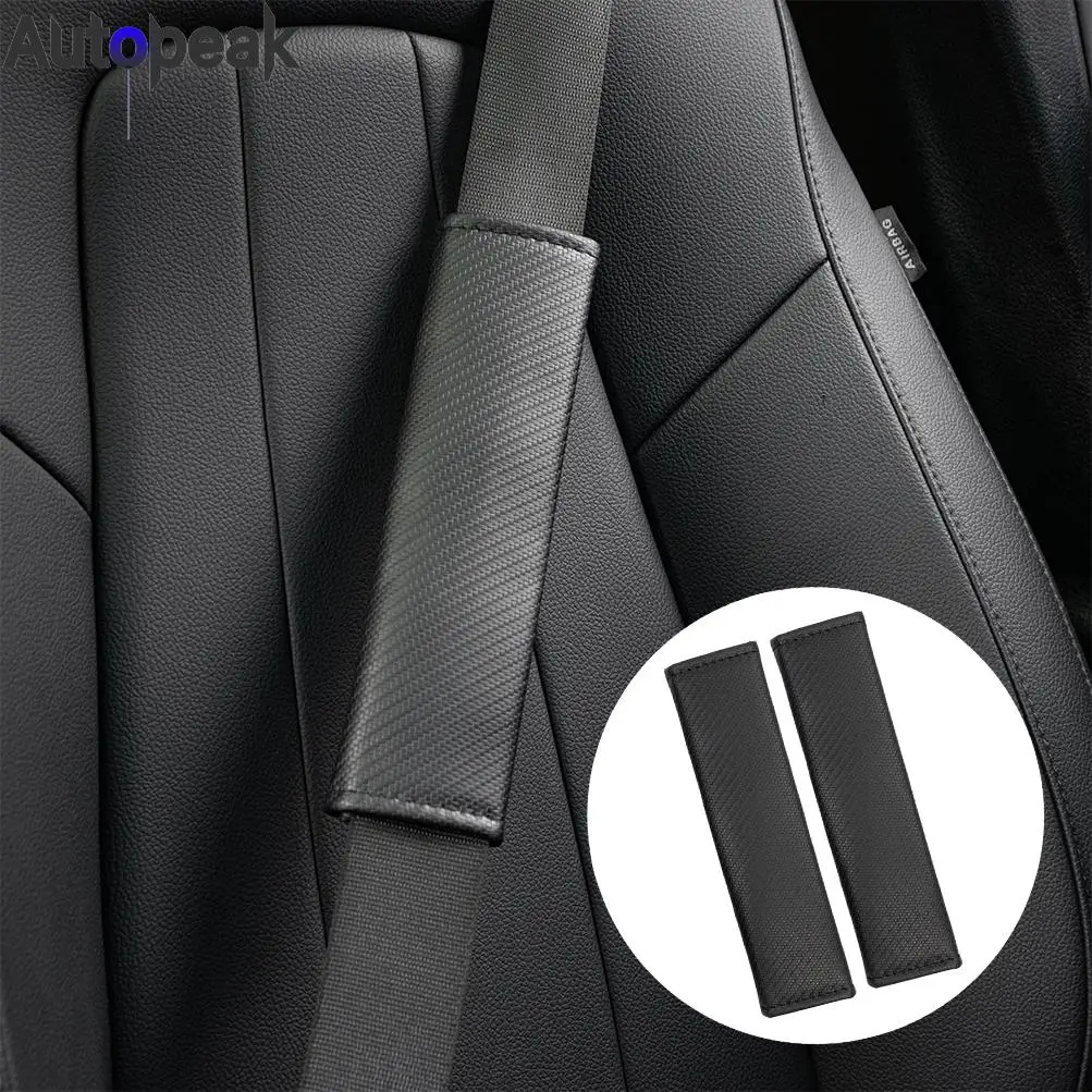 2X Carbon Black Car Seat Belt Pads Cover Cushion Safety Accessories Universal Shoulder Pad SeatBelt Protector CARBON FIBER Black
2X Carbon Black Car Seat Belt Pads Cover Cushion Safety Accessories Universal Shoulder Pad SeatBelt Protector CARBON FIBER Black