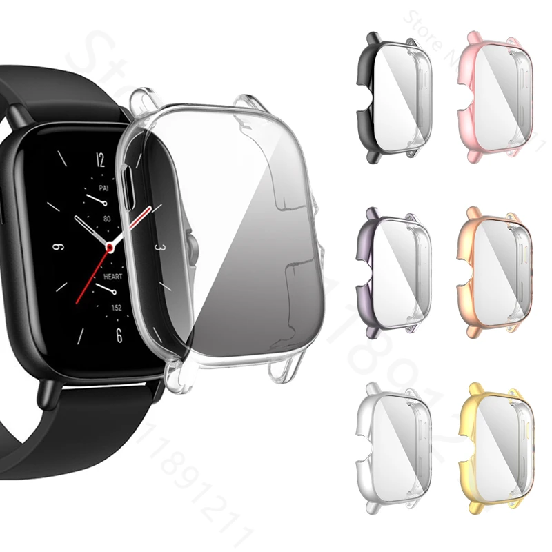 TPU Protective Cover For Amazfit GTS 2 2e 3 4 Full Screen Protector Case For Huami Amazfit Bip U Pro/GTS2 Watch Protection Shell
TPU Protective Cover For Amazfit GTS 2 2e 3 4 Full Screen Protector Case For Huami Amazfit Bip U Pro/GTS2 Watch Protection Shell