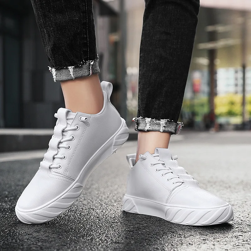 Brand Skate Shoes Men's Comfortable Casual Vulcanized shoes Platform Running Shoes Non-slip Men's Sneakers Lace-up Board Shoe
Brand Skate Shoes Men's Comfortable Casual Vulcanized shoes Platform Running Shoes Non-slip Men's Sneakers Lace-up Board Shoe