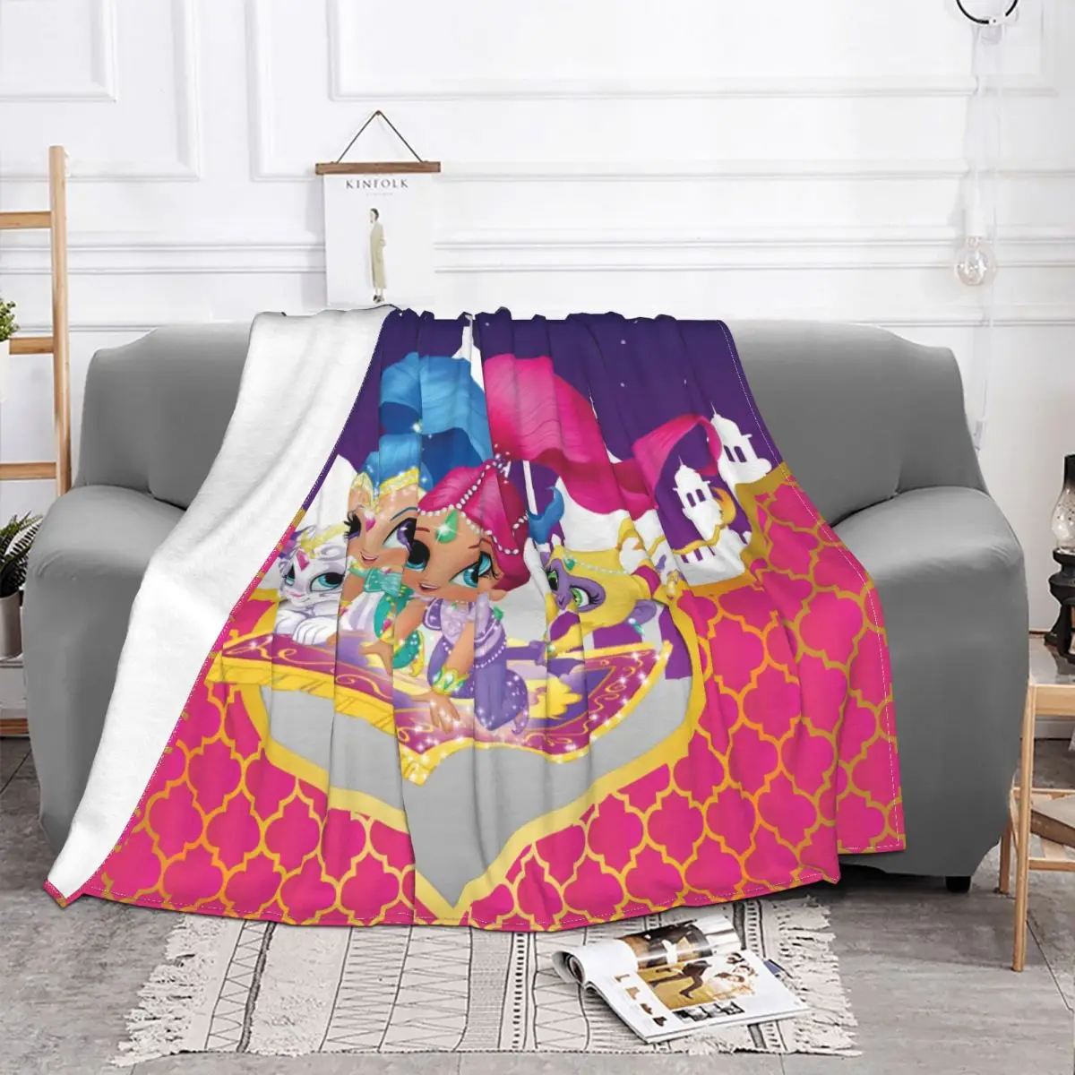 IShimmer And Shine Cartoon Anime Child Gift Blanket Flannel Autumn/Winter Lightweight Throw Blanket for Home Office Rug Piece
IShimmer And Shine Cartoon Anime Child Gift Blanket Flannel Autumn/Winter Lightweight Throw Blanket for Home Office Rug Piece