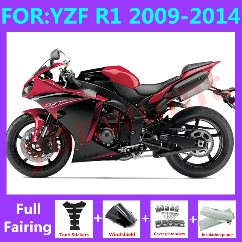 Новый комплект обтекателей для мотоцикла ABS для YZF R1 2009 2010 2011 2012 2013
Новый комплект обтекателей для мотоцикла ABS для YZF R1 2009 2010 2011 2012 2013