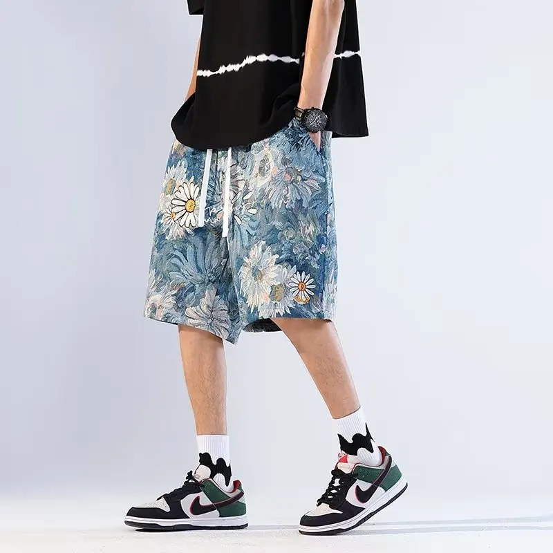 2023 Summer Men's Retro Floral Full Printing Embroidery Casual Shorts Streetwear Fashion Trend Loose Beach Hawaii Shorts M-3XL
2023 Summer Men's Retro Floral Full Printing Embroidery Casual Shorts Streetwear Fashion Trend Loose Beach Hawaii Shorts M-3XL