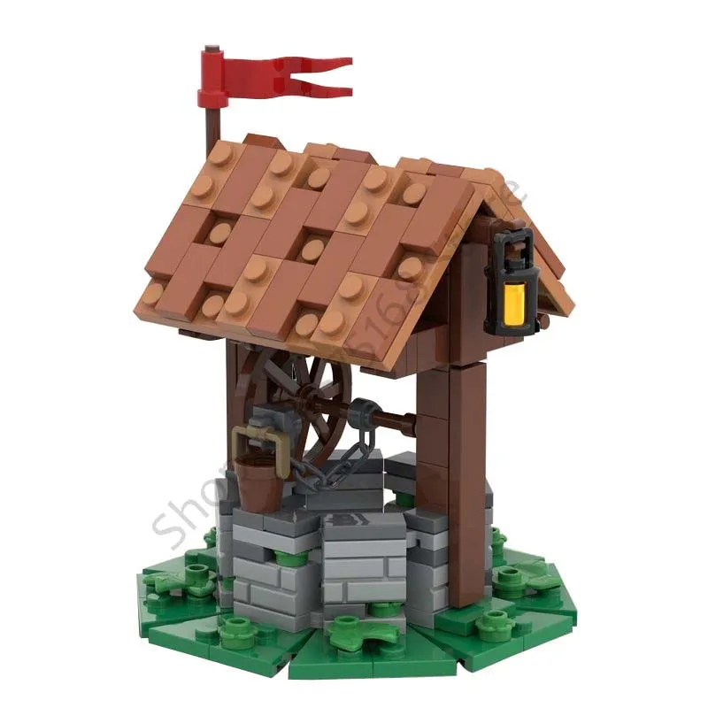 MOC-119638 средневековый замок тема строительных блоков Игрушка-DIY творческая сборка с средневековым краном, 162 шт.
MOC-119638 средневековый замок тема строительных блоков Игрушка-DIY творческая сборка с средневековым краном, 162 шт.