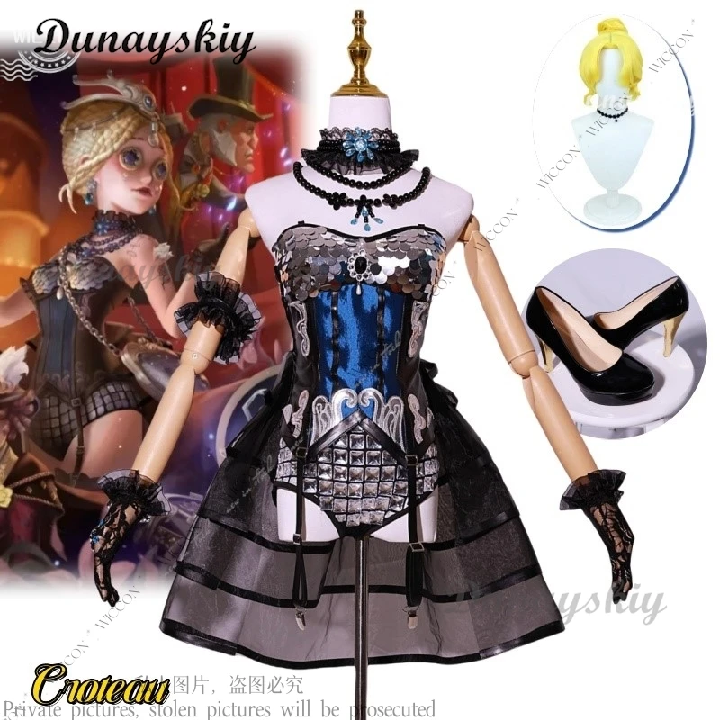 Croteau Game Identity V Cosplay Beast Tamer Costume Wig Dress Dancing Girl Under the Truth Headwear Shoes Costume Woman Party
Croteau Game Identity V Cosplay Beast Tamer Costume Wig Dress Dancing Girl Under the Truth Headwear Shoes Costume Woman Party