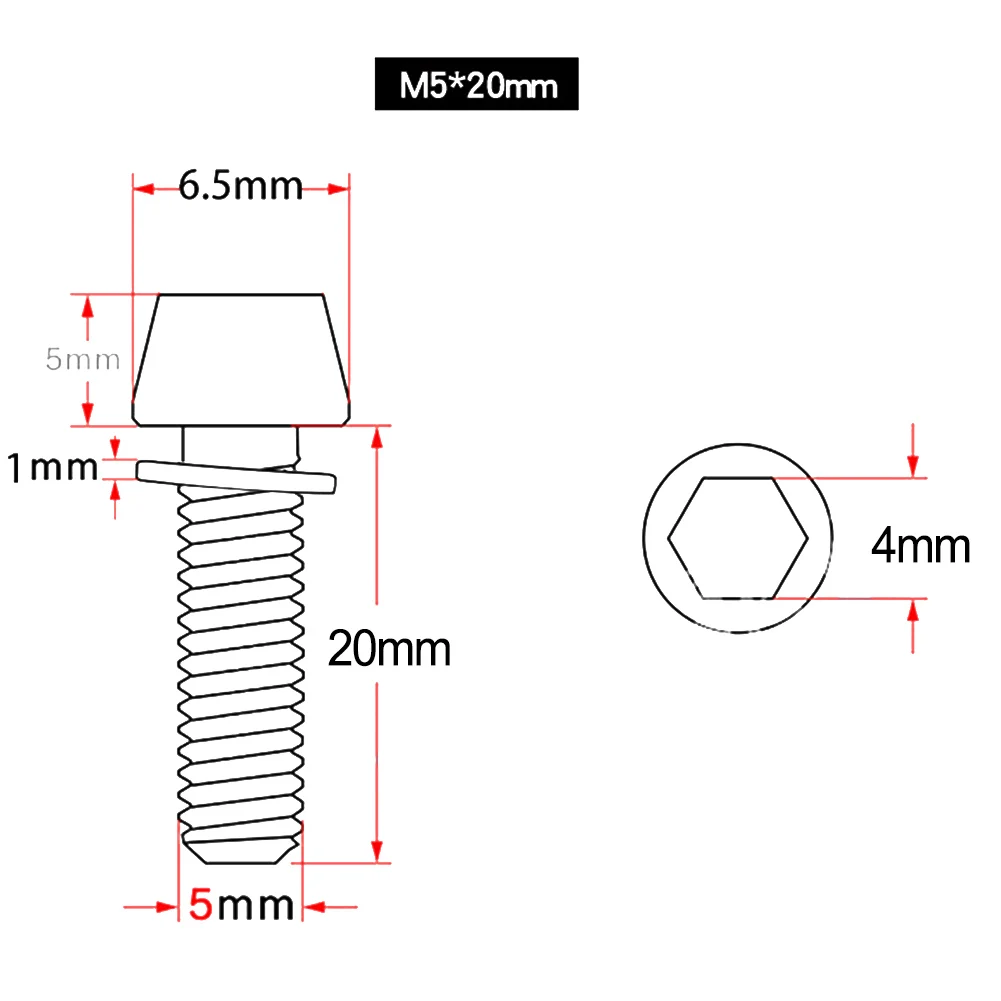 Pratical Durable High Quality Nice Portable Screws Bicycle Stem Screws 4 Set Parts Spacers Steel Accessories Bolts
Pratical Durable High Quality Nice Portable Screws Bicycle Stem Screws 4 Set Parts Spacers Steel Accessories Bolts