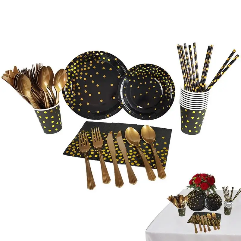 Paper Plate Set Reception Dinnerware Set Multi-Use Party Dinnerware Set For Camping Engagement Wedding Barbecues Parties
Paper Plate Set Reception Dinnerware Set Multi-Use Party Dinnerware Set For Camping Engagement Wedding Barbecues Parties