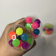 2022 DNA color bead vent ball Stress Ball pinch music decompression ball TPR soft rubber vent ball
2022 DNA color bead vent ball Stress Ball pinch music decompression ball TPR soft rubber vent ball