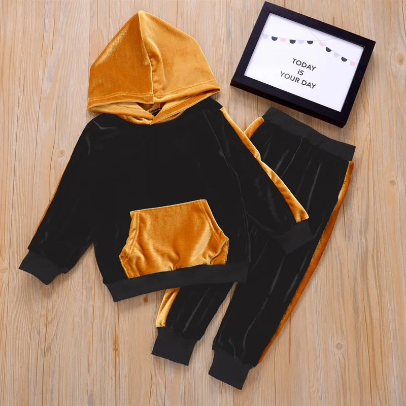 2 Piece Tracksuit Suit Hoodie Autumn and Winter Casual Black Trousers Hooded Cotton Pullover Suit for Children Baby Girl Clothes
2 Piece Tracksuit Suit Hoodie Autumn and Winter Casual Black Trousers Hooded Cotton Pullover Suit for Children Baby Girl Clothes
