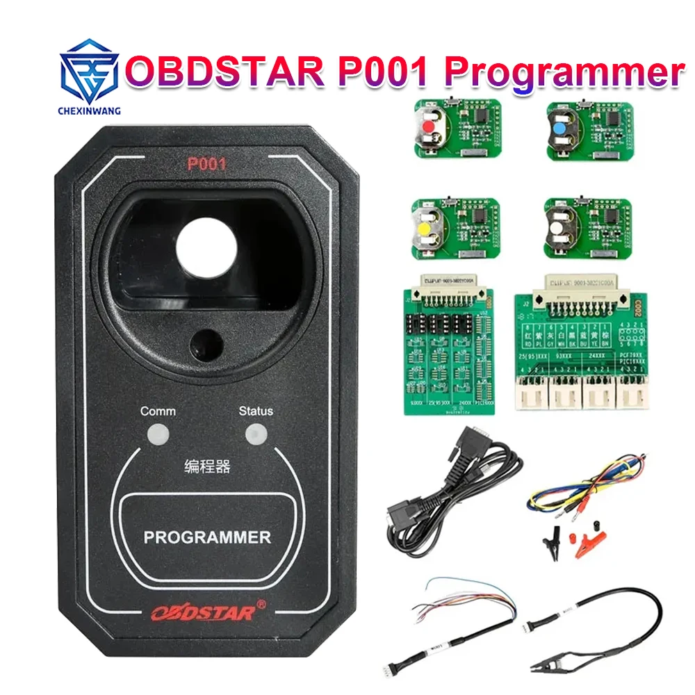 

OBDSTAR P001 Programmer RFID Adapter & PCF79XX Renew Key & EEPROM 3 in 1 Work with OBDSTAR X300 DP Master IMMO for BMW V-W/AUDI