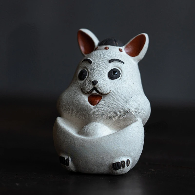Purple Sand Tea Pet Ornaments Rabbit Tea Play Peeing Doll Tea Set Peeing Water Spray Accessories
Purple Sand Tea Pet Ornaments Rabbit Tea Play Peeing Doll Tea Set Peeing Water Spray Accessories