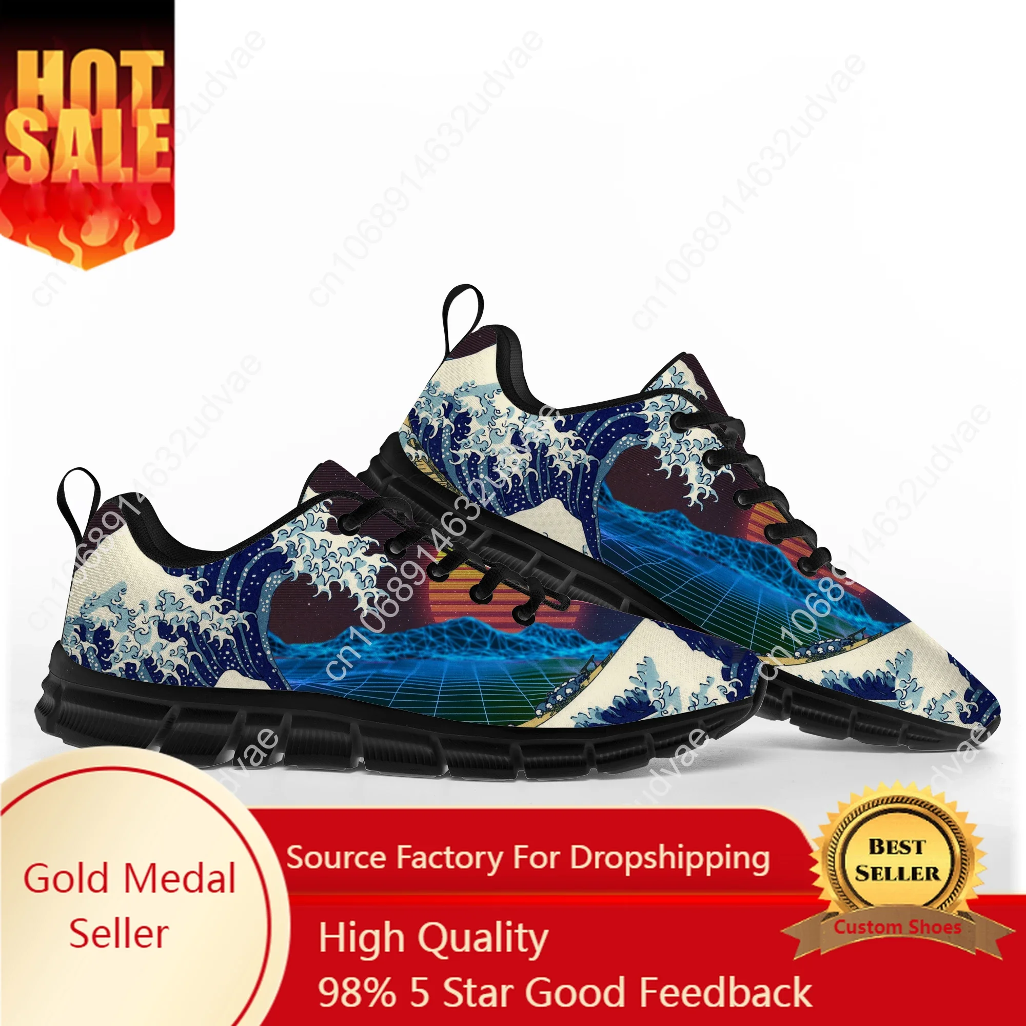 Art The Great Wave off Kanagawa Sports Shoes Mens Womens Teenager Kids Children Sneakers Custom High Quality Couple Shoe
Art The Great Wave off Kanagawa Sports Shoes Mens Womens Teenager Kids Children Sneakers Custom High Quality Couple Shoe