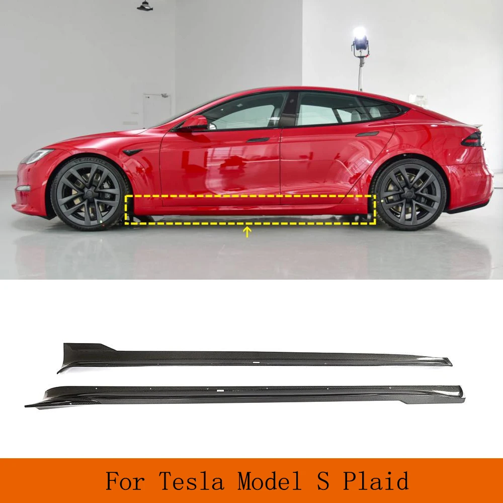 Автомобильные боковые юбки, фартуки для губ Tesla Model S, клетчатые седаны, 4-дверные 2021-2023, боковые удлинители из углеродного волокна, спойлер для губ
Автомобильные боковые юбки, фартуки для губ Tesla Model S, клетчатые седаны, 4-дверные 2021-2023, боковые удлинители из углеродного волокна, спойлер для губ