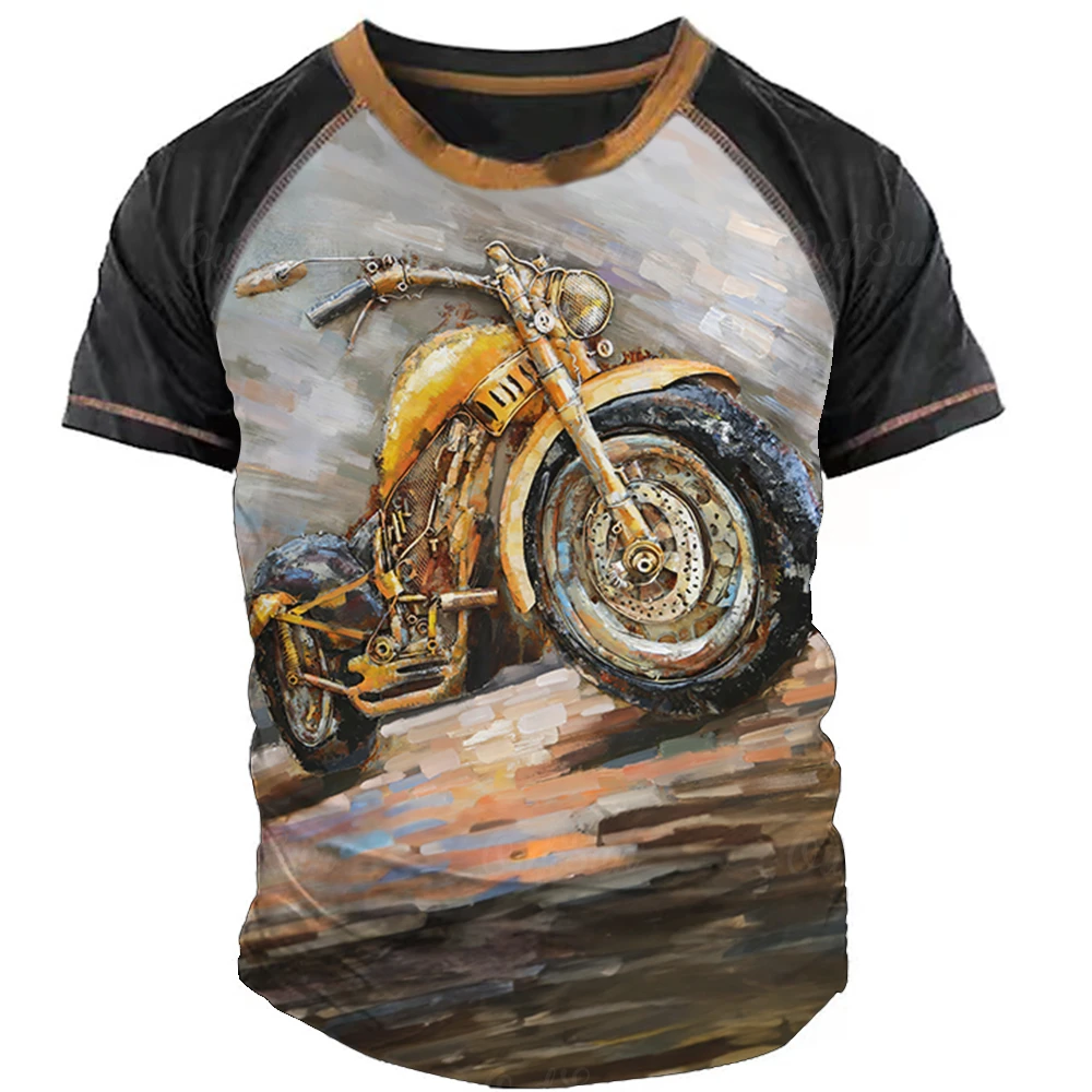 Vintage Men's T-Shirt 3d Motorcycle Printed Men's Clothing Biker Short Sleeve Oversized Men's Casual Sweatshirt Biker Sweatshirt
Vintage Men's T-Shirt 3d Motorcycle Printed Men's Clothing Biker Short Sleeve Oversized Men's Casual Sweatshirt Biker Sweatshirt