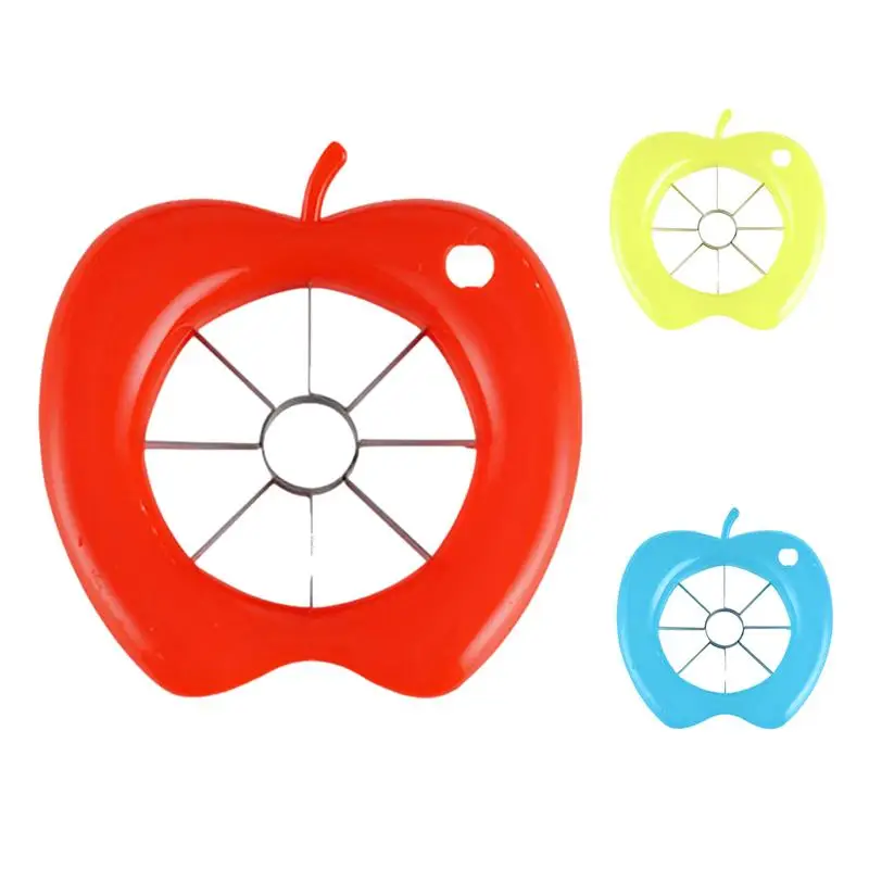

Apples Slicer Durable Stainless Steel 8-Slice Fruit Corer Tool Heavy Duty Pear Slicer And Wedger Time Saving Vegetable Cutter